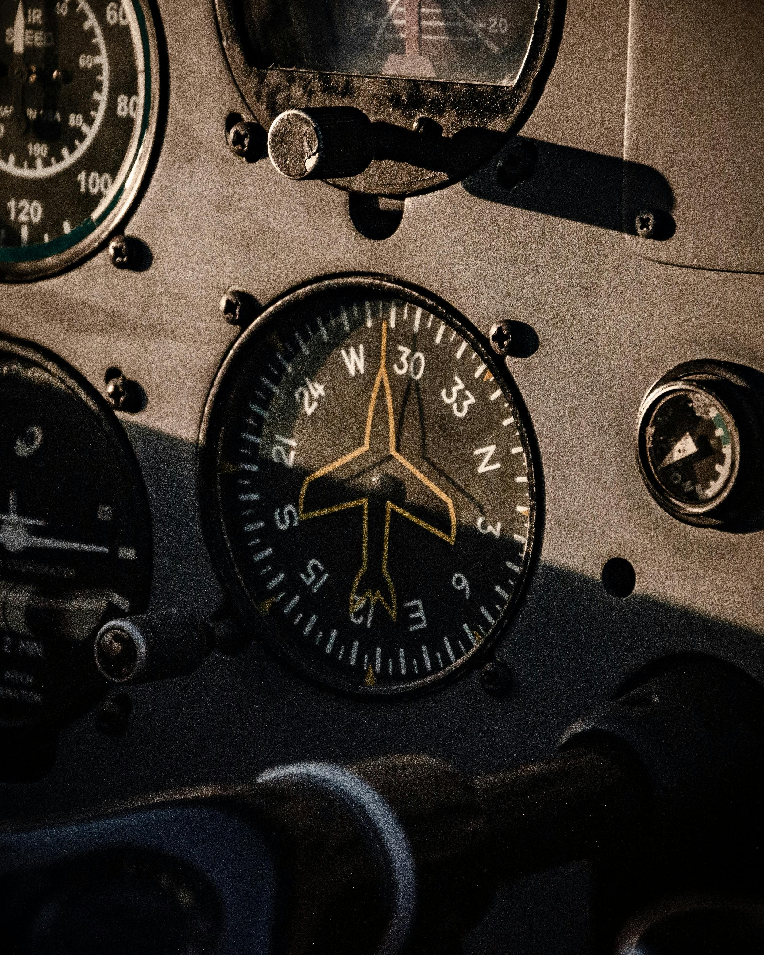 airplane compass