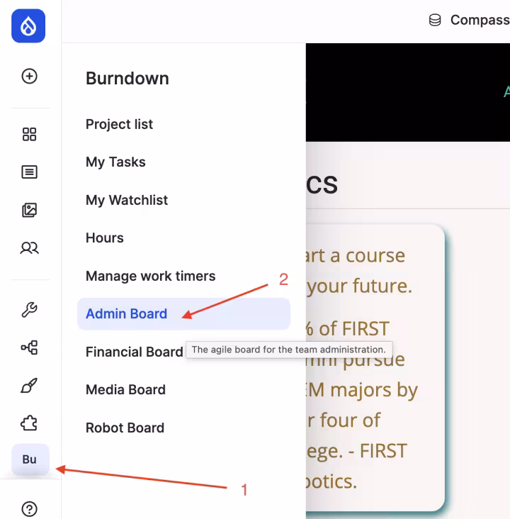 Finding an agile project